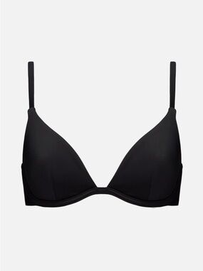 CUUP ‘The Plunge’ Swim Bikini Top in Black